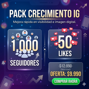 Pack Crecimiento IG